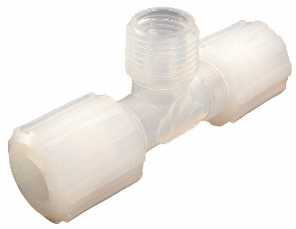 Compression Tube Male Branch Tee: 1/4